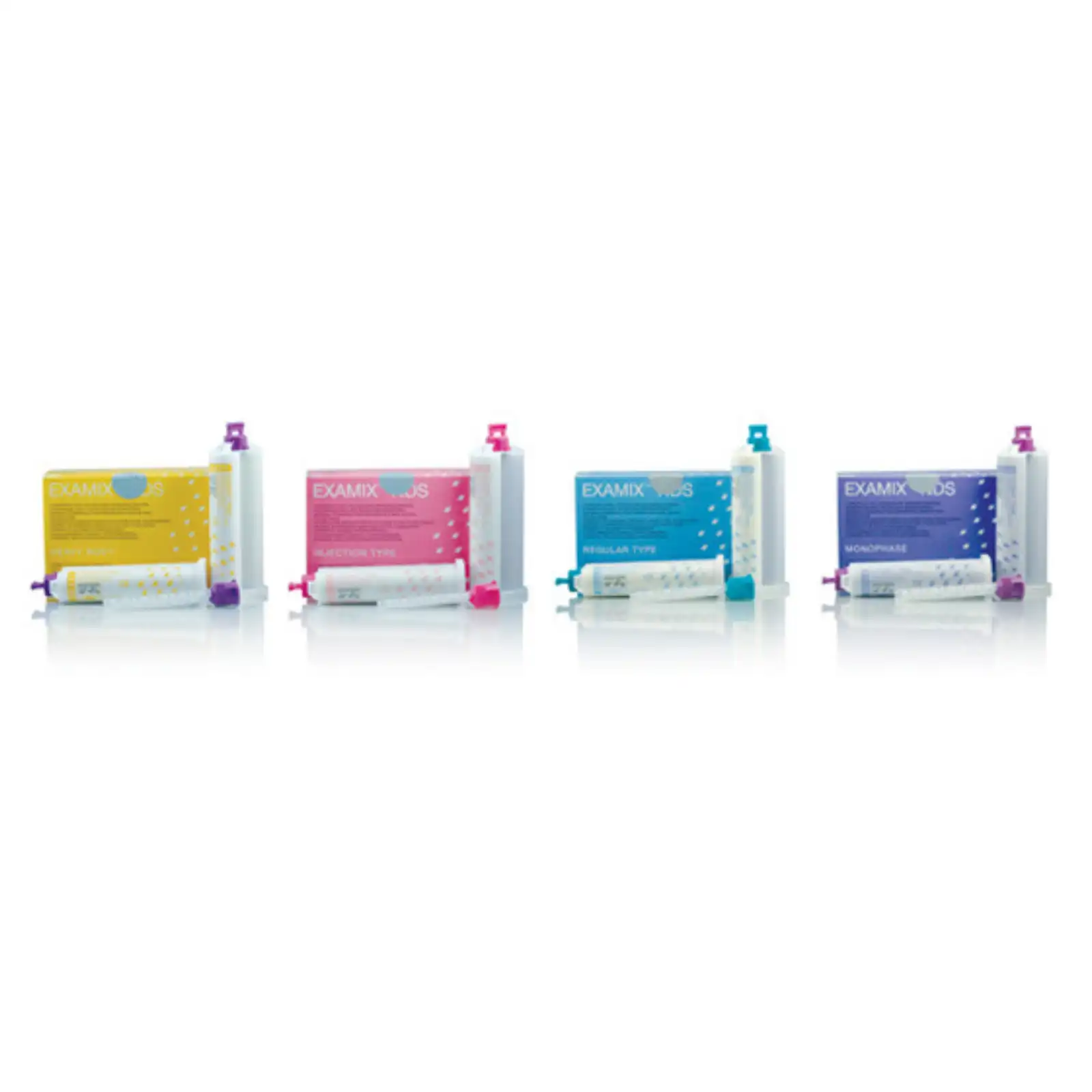 EXA'lence VPES Impression Material Refill, Heavy Body Rigid, Fast Set, 48 mL Cartridges, Green, 4/Pk, 137104 thumbnail 5