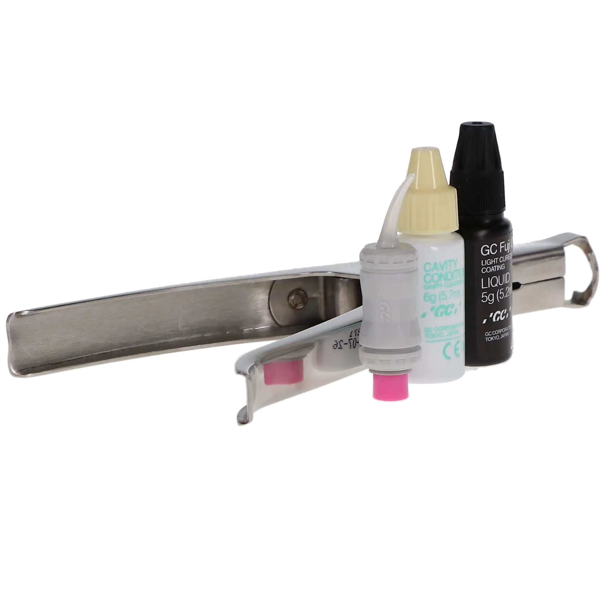 GC Fuji TRIAGE Glass Ionomer Sealant & Surface Protectant Capsule Starter Kit, Pink, 50 Capsules (0.13 mL), #439990 thumbnail 4