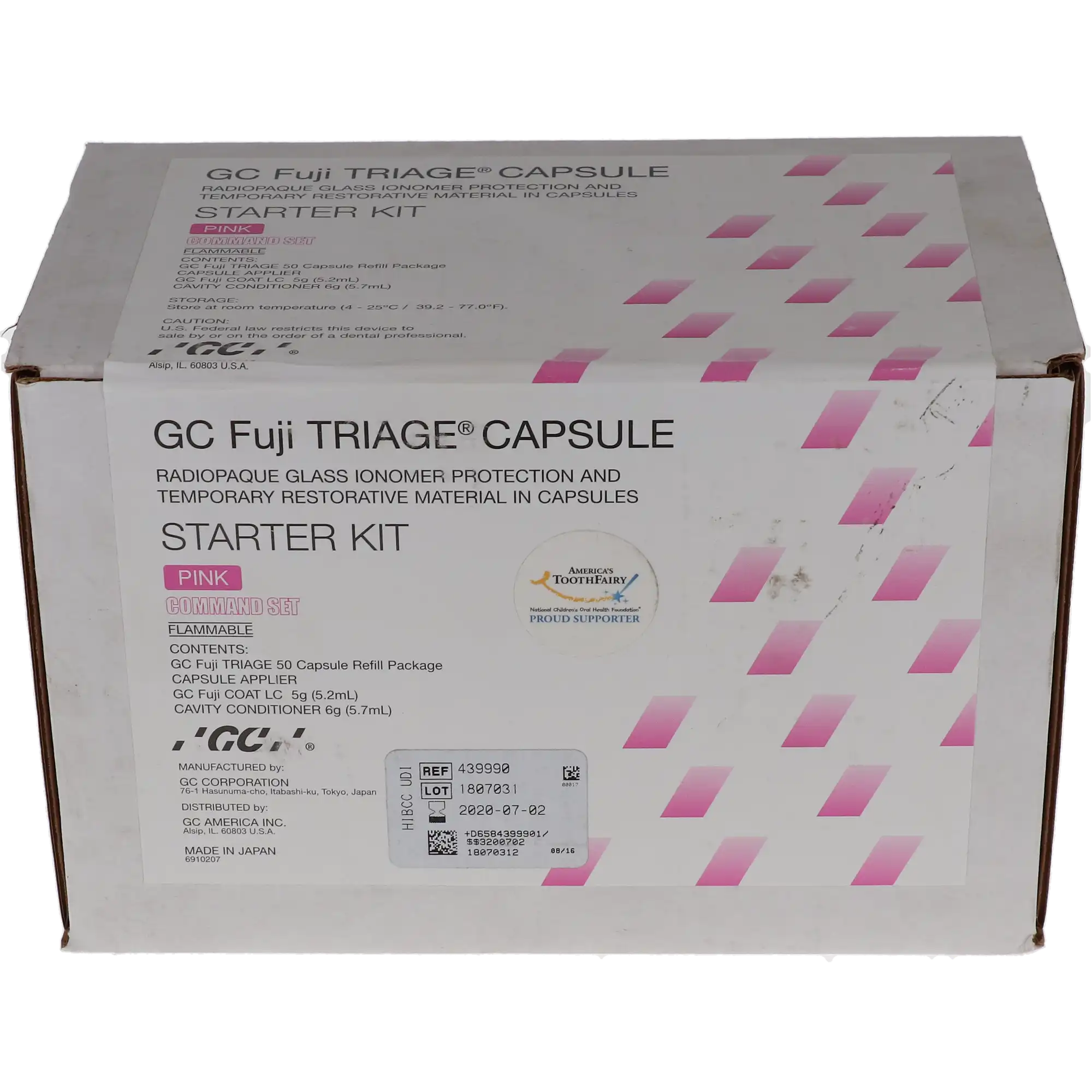 GC Fuji TRIAGE Glass Ionomer Sealant & Surface Protectant Capsule Starter Kit, Pink, 50 Capsules (0.13 mL), #439990 thumbnail 7