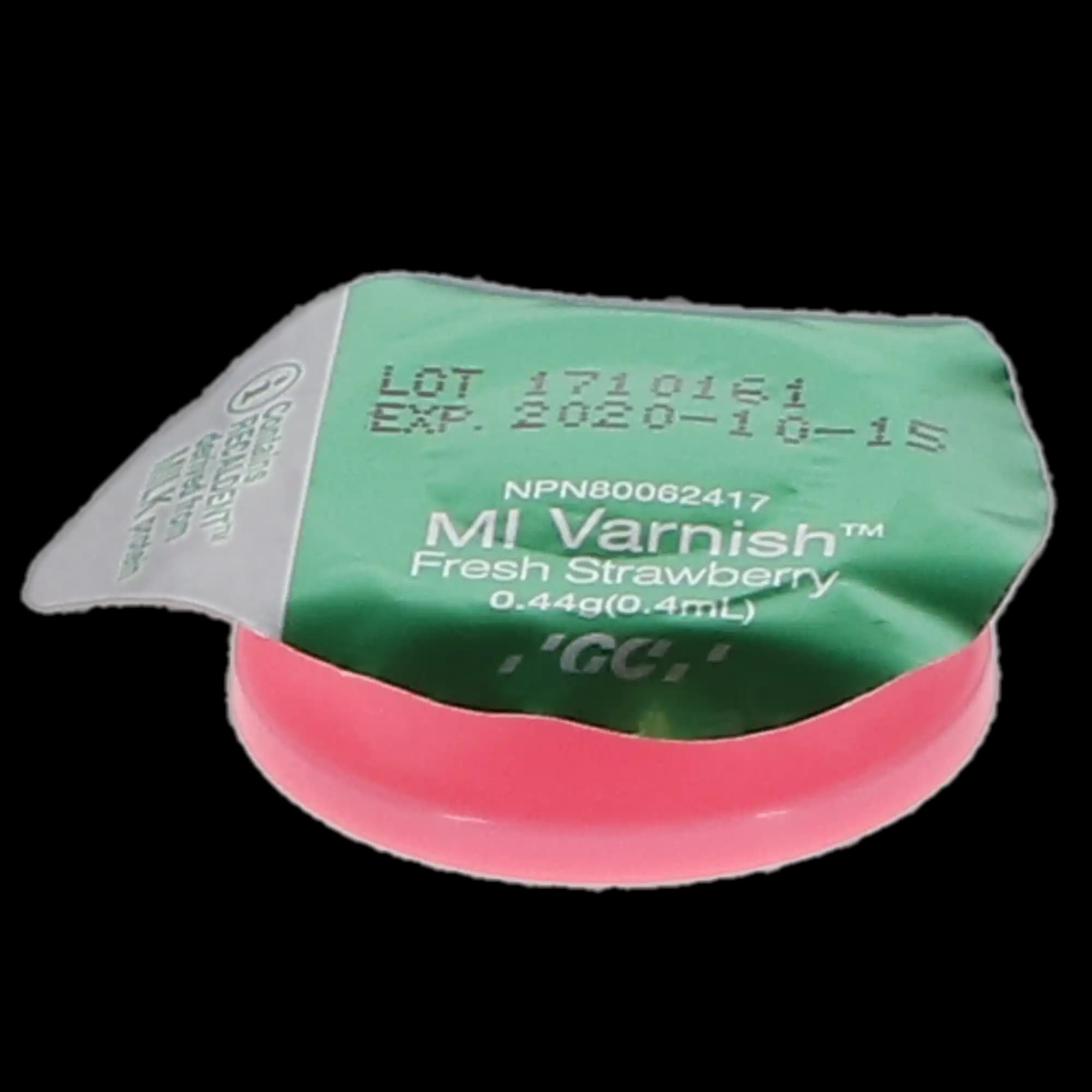 GC MI Varnish 5% Sodium Fluoride with RECALDENT (CPP-ACP), Fresh Strawberry, 0.4 mL Unit Dose, 50/Pack, 442500 thumbnail 8