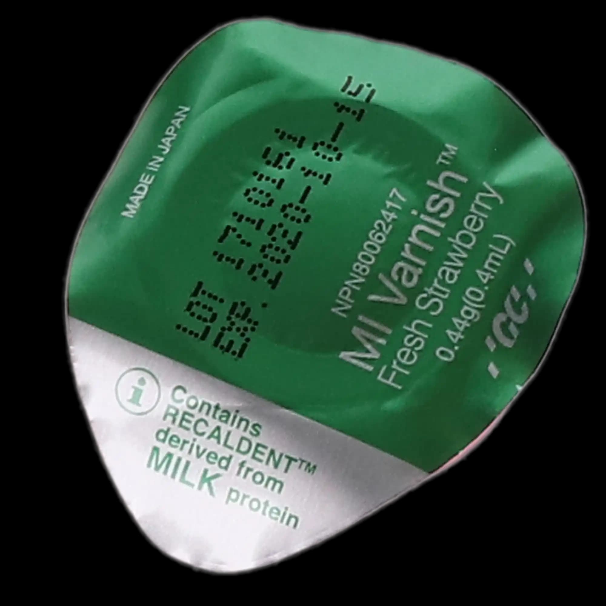 GC MI Varnish 5% Sodium Fluoride with RECALDENT (CPP-ACP), Fresh Strawberry, 0.4 mL Unit Dose, 50/Pack, 442500 thumbnail 9