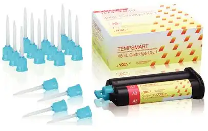 GC TempSmart Temporary Crown & Bridge Material, A3, 48 mL 1:1 Cartridge with 16 Mixing Tips, 009394 thumbnail 2