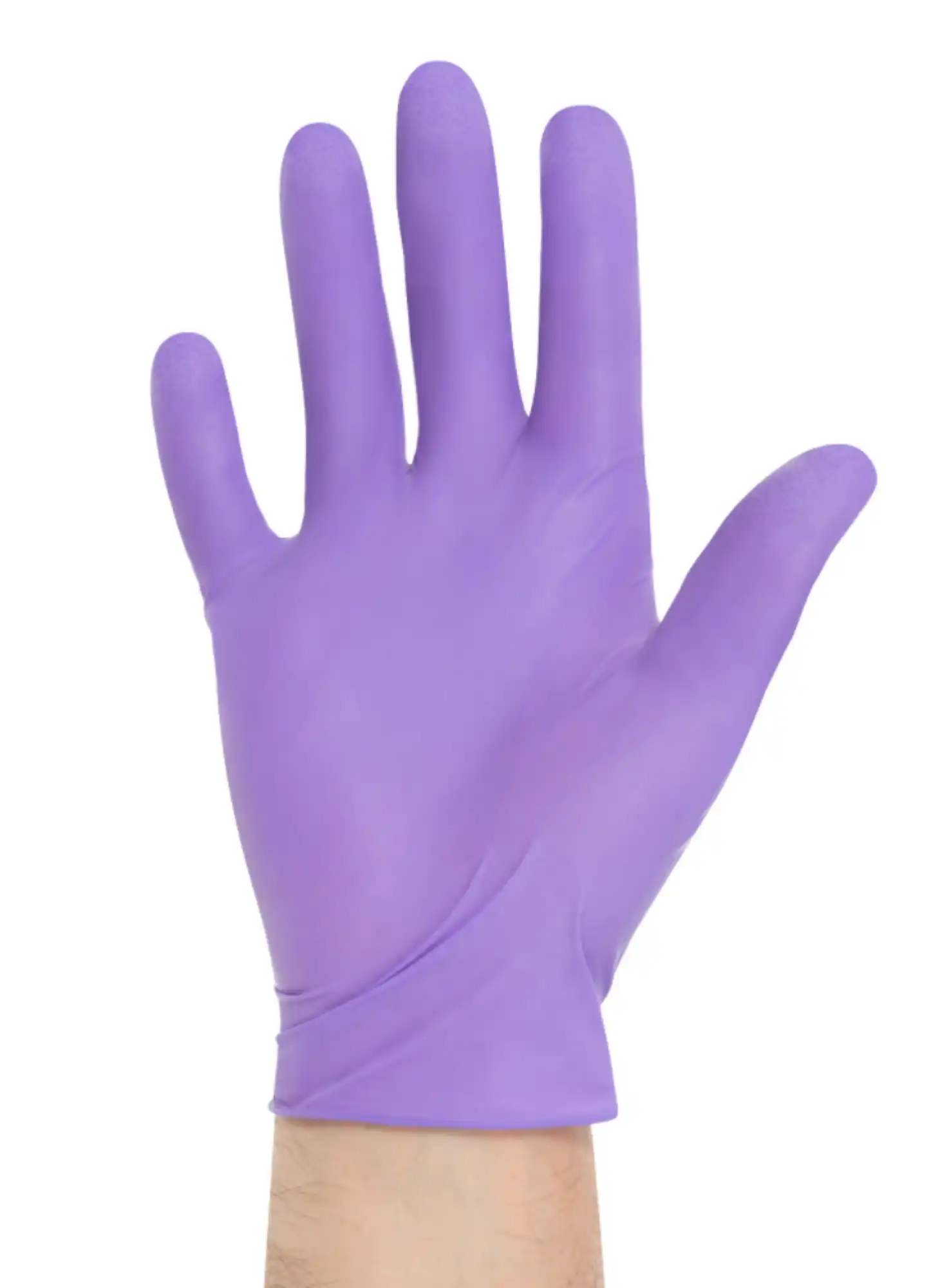 Halyard Purple Nitrile Sterile Powder-Free Exam Gloves, Medium, 50 Pairs/Box, 55092 thumbnail 4