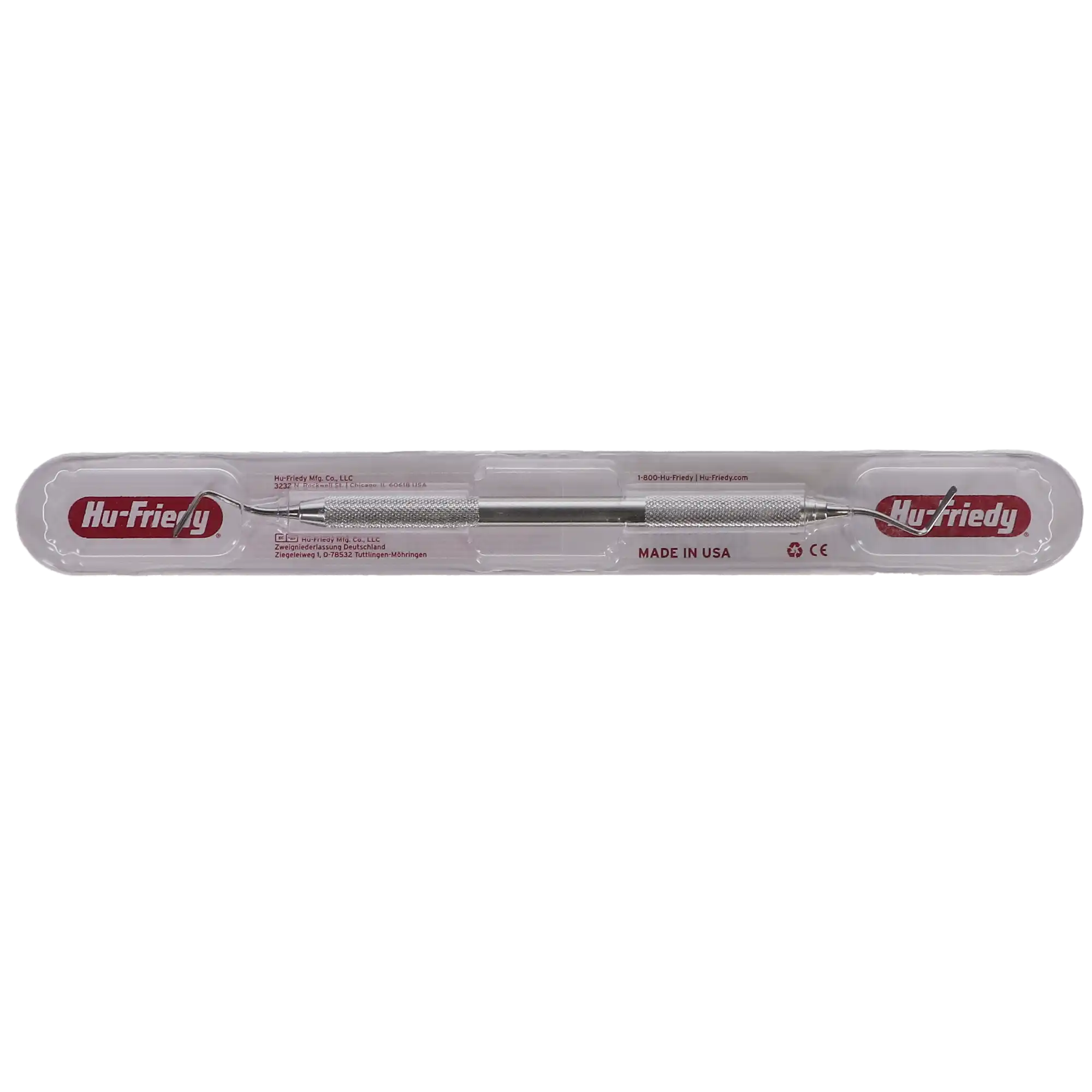 Hu-Friedy #113 Non-Serrated Gingival Cord Packer, Double-End, #41 Round Handle, GCP113NS, 1/Pk thumbnail 5