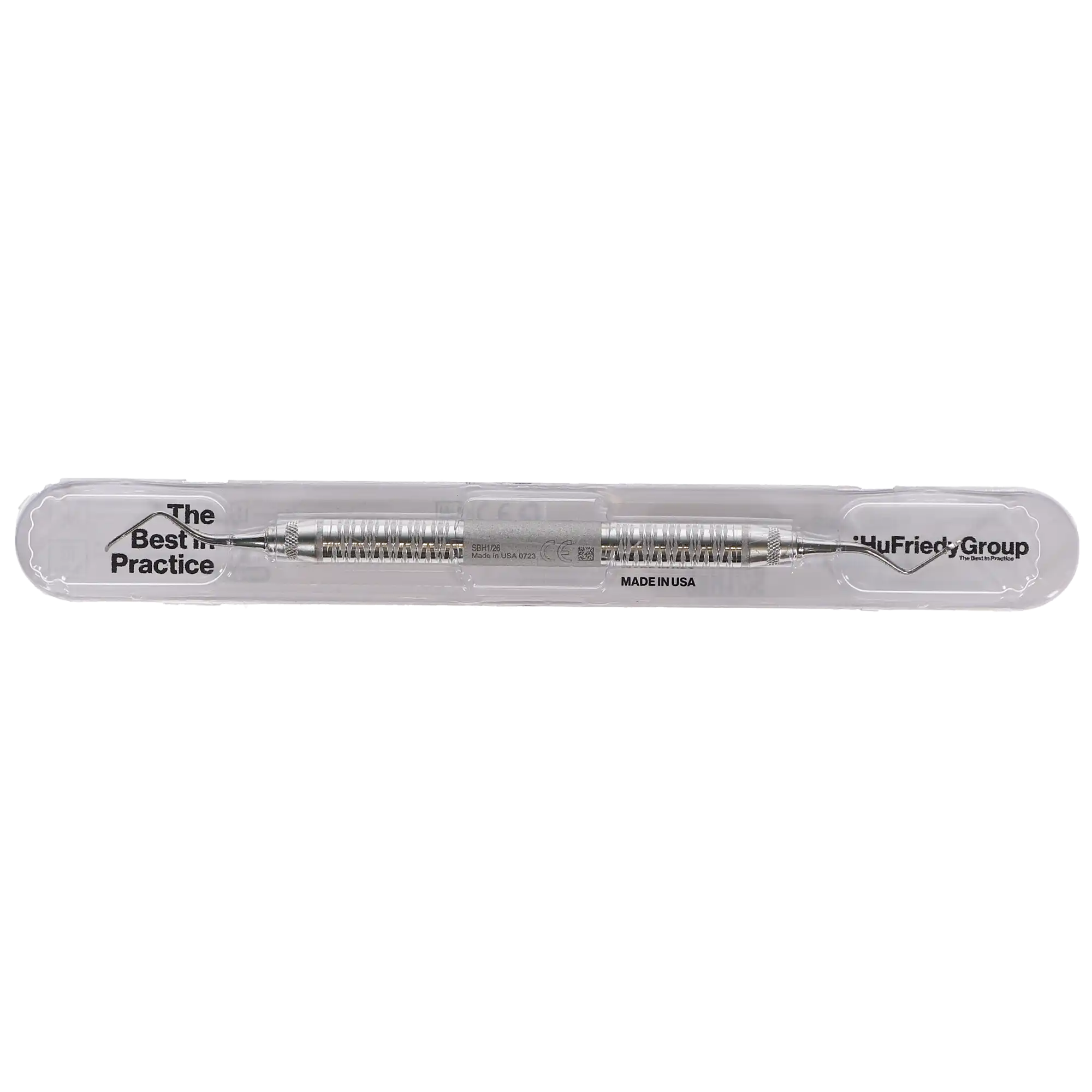 Hu-Friedy Universal Curette, Barnhart 1/2, Double-Ended, #6 Satin Steel Handle, SBH1/26 thumbnail 5