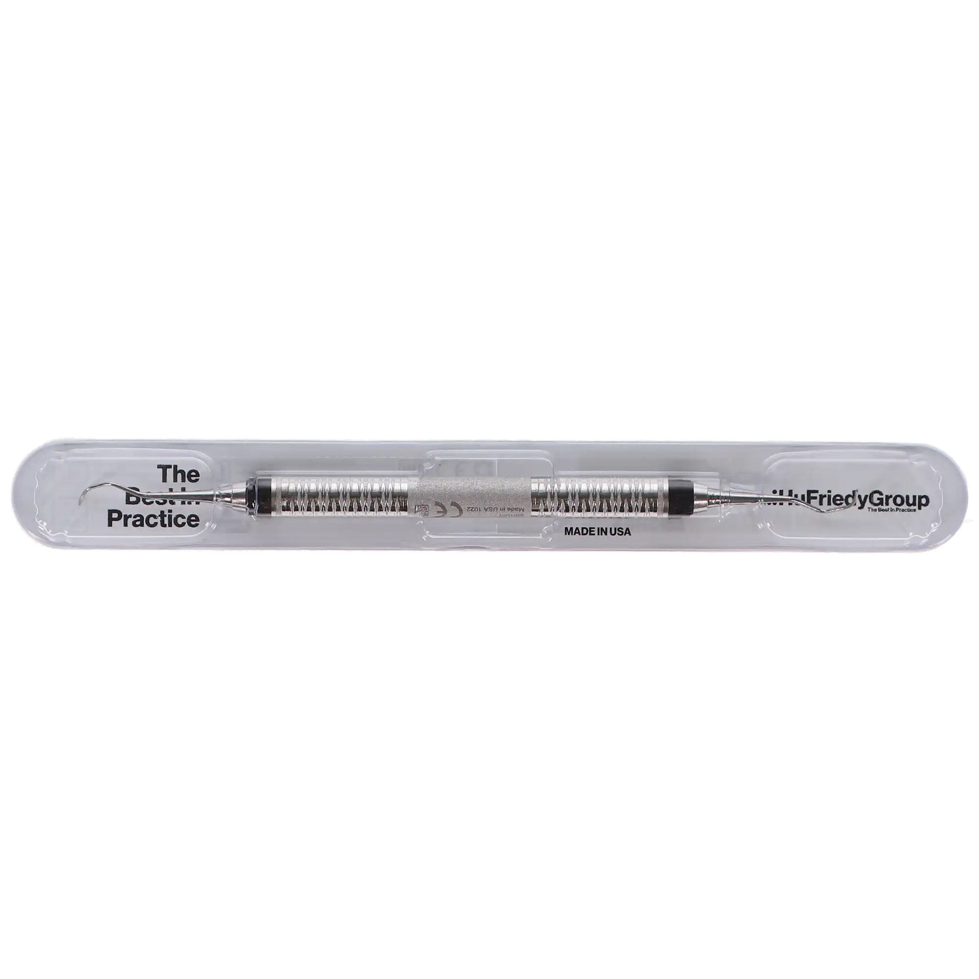 Hu-Friedy Universal Curette, Barnhart 5/6, Double-Ended, #7 Satin Steel Colours Handle, SBH5/67 thumbnail 5