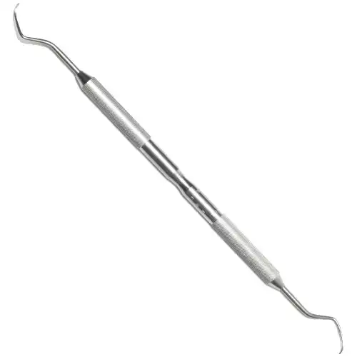 Hu-Friedy Columbia 13/14 Universal Curette, Double-Ended, #7 Satin Steel Colours Handle, SC13/147 thumbnail 2
