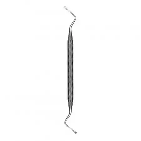 Hu-Friedy Lucas Surgical Curette, Double-End, #86, #522 Hexagon Handle, Stainless Steel, 1/Pk, CL86 thumbnail 2