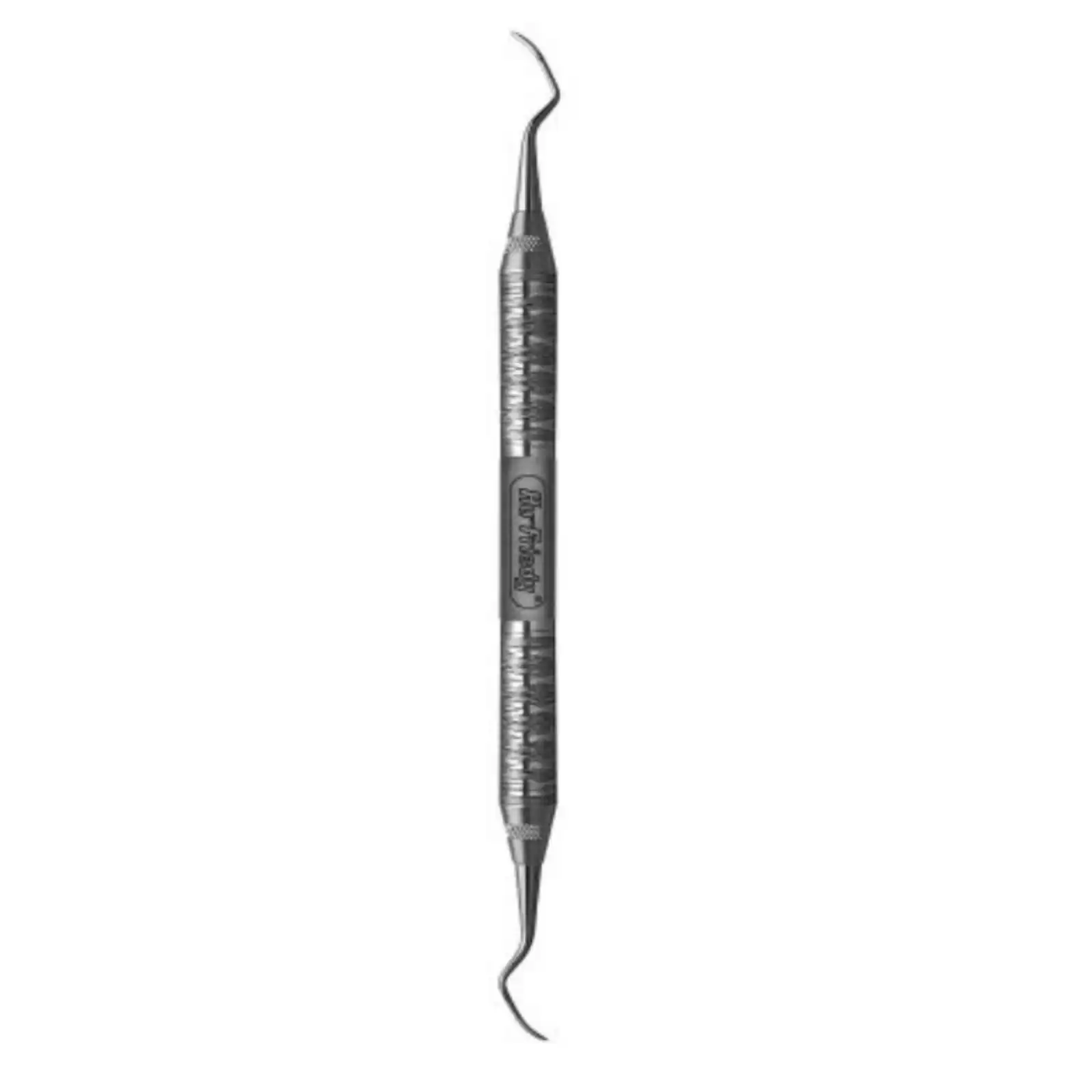 Hu-Friedy Universal Curette, Indiana University 17/18, Double-Ended, #6 Satin Steel Handle, Posterior, SIU17/186 thumbnail 2