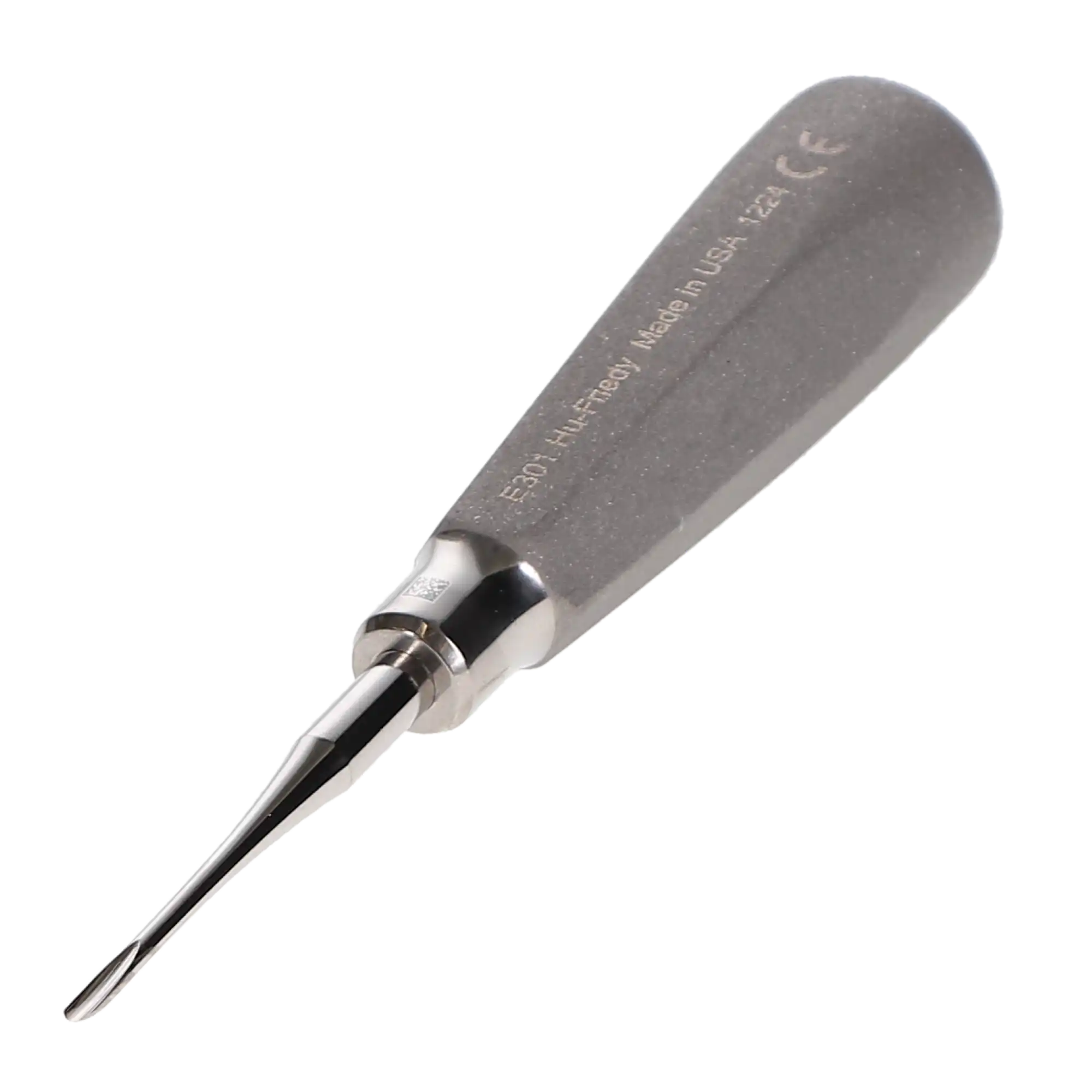 Hu-Friedy Apexo 301 Elevator, #510 Large Tapered Hexagon Handle, Single End, E301 thumbnail 2