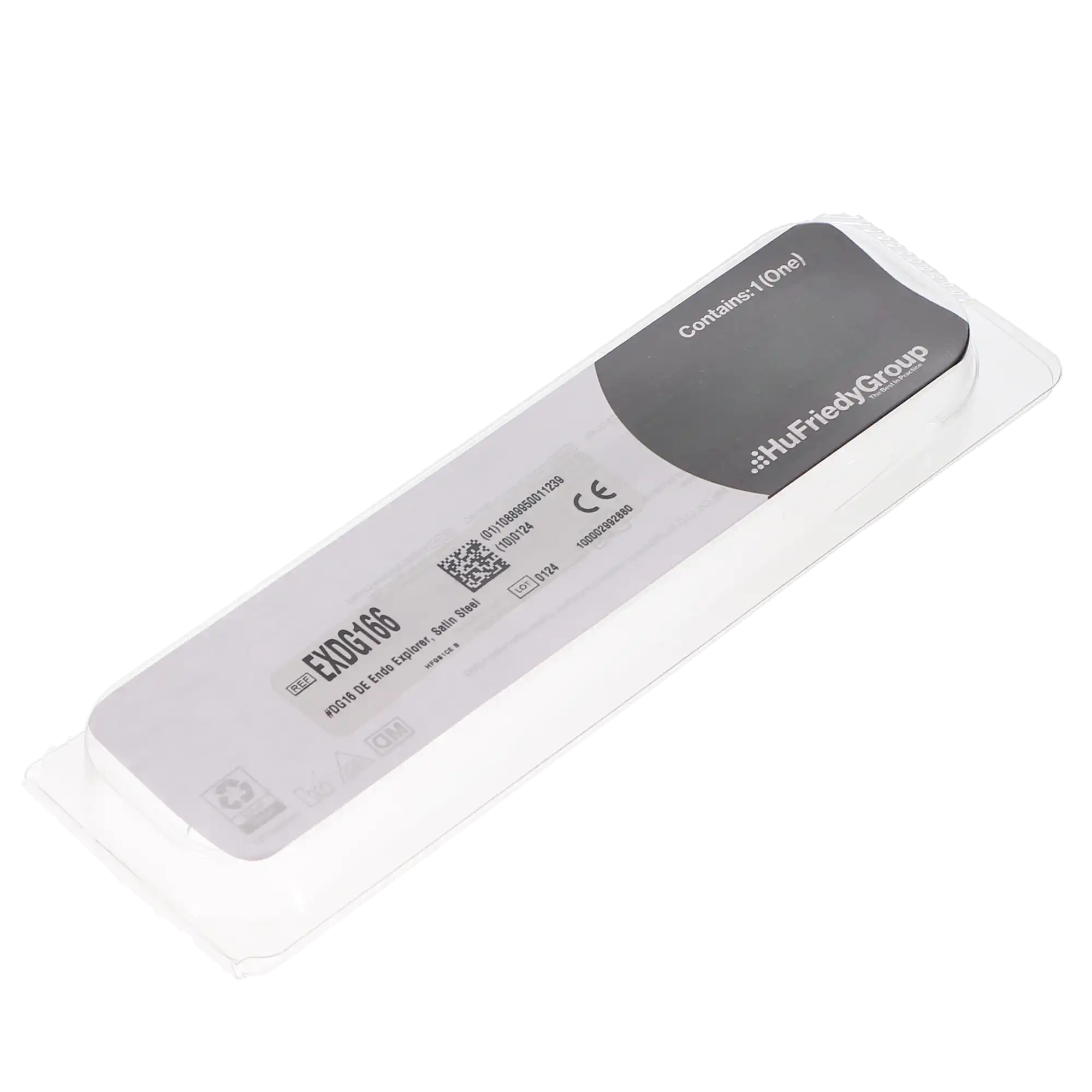 Hu-Friedy DG16 Endodontic Double-Ended Explorer, #6 Satin Steel Handle, EXDG166 thumbnail 4
