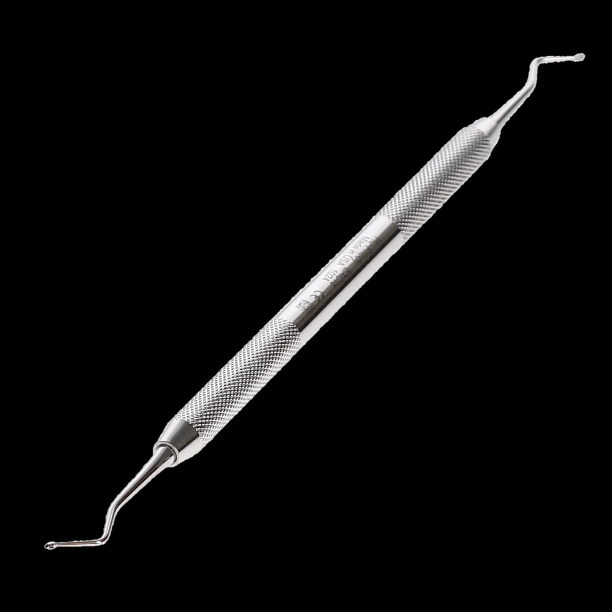 Hu-Friedy EXC18 #18 Double-Ended Spoon Excavator, #41 Round Handle, 1.5 mm, 1/Pk thumbnail 2