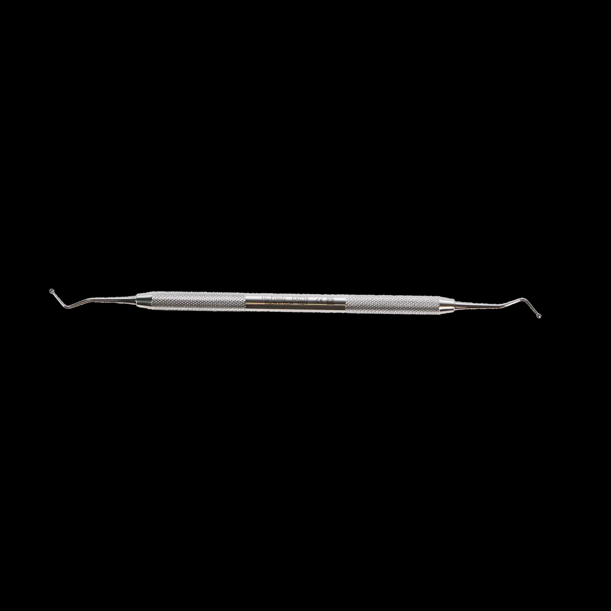 Hu-Friedy EXC18 #18 Double-Ended Spoon Excavator, #41 Round Handle, 1.5 mm, 1/Pk thumbnail 6