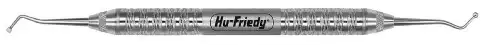 Hu-Friedy #19 Double-Ended Excavator, Spoon 2.0 mm, #6 Satin Steel Handle, EXC196 thumbnail 2