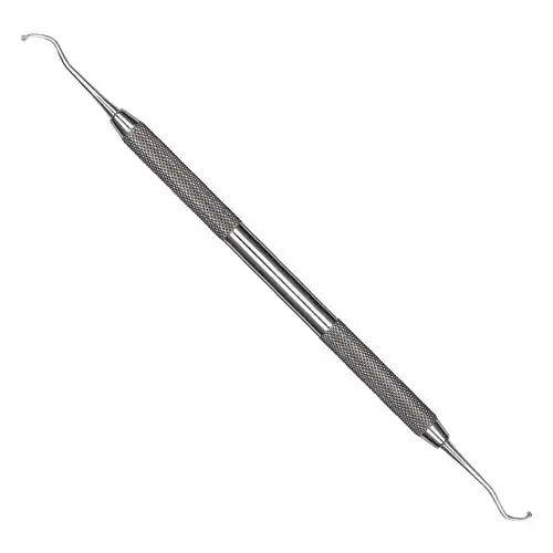 Hu-Friedy EXC19W Excavator, Double-Ended, 19W Oval Spoon, #41 Round Handle, 1/Pk thumbnail 2