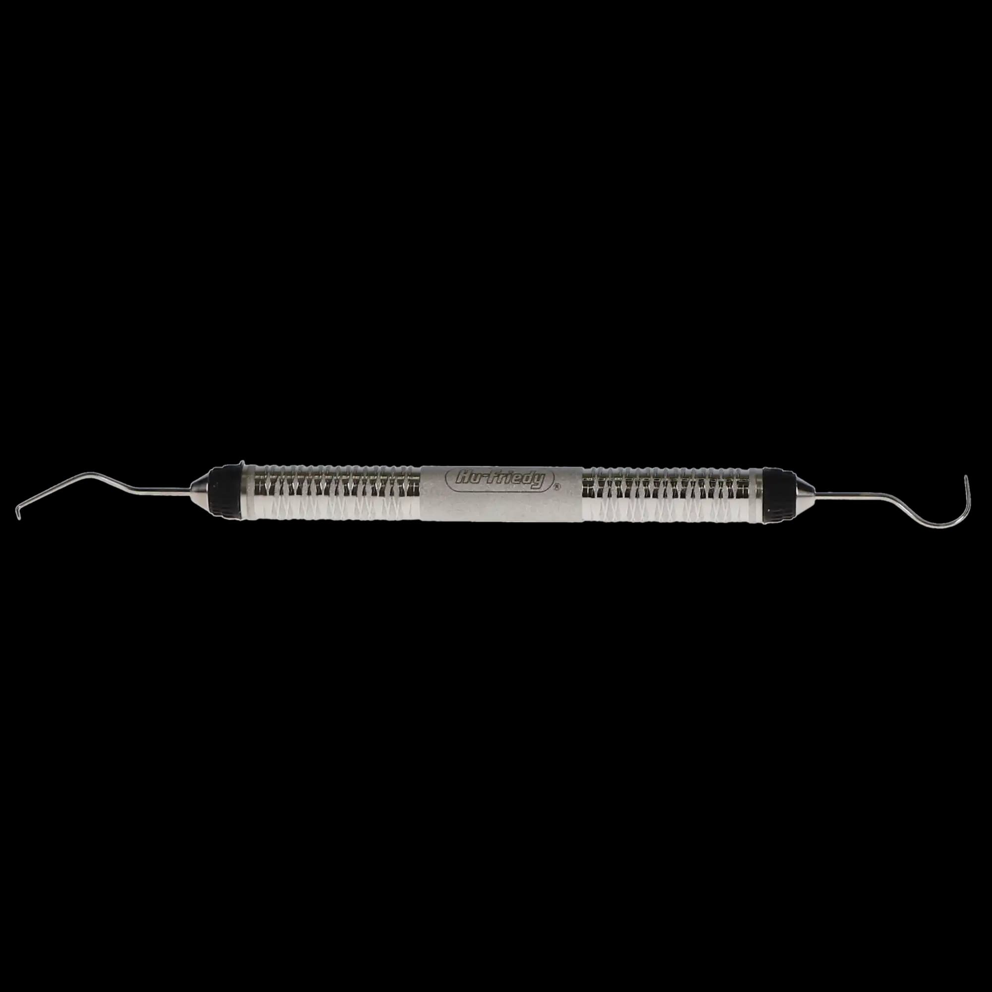 Hu-Friedy #5 Double-Ended Explorer, #7 Satin Steel Colours Handle, Orban/Shepherd's Hook, EXD57 thumbnail 2