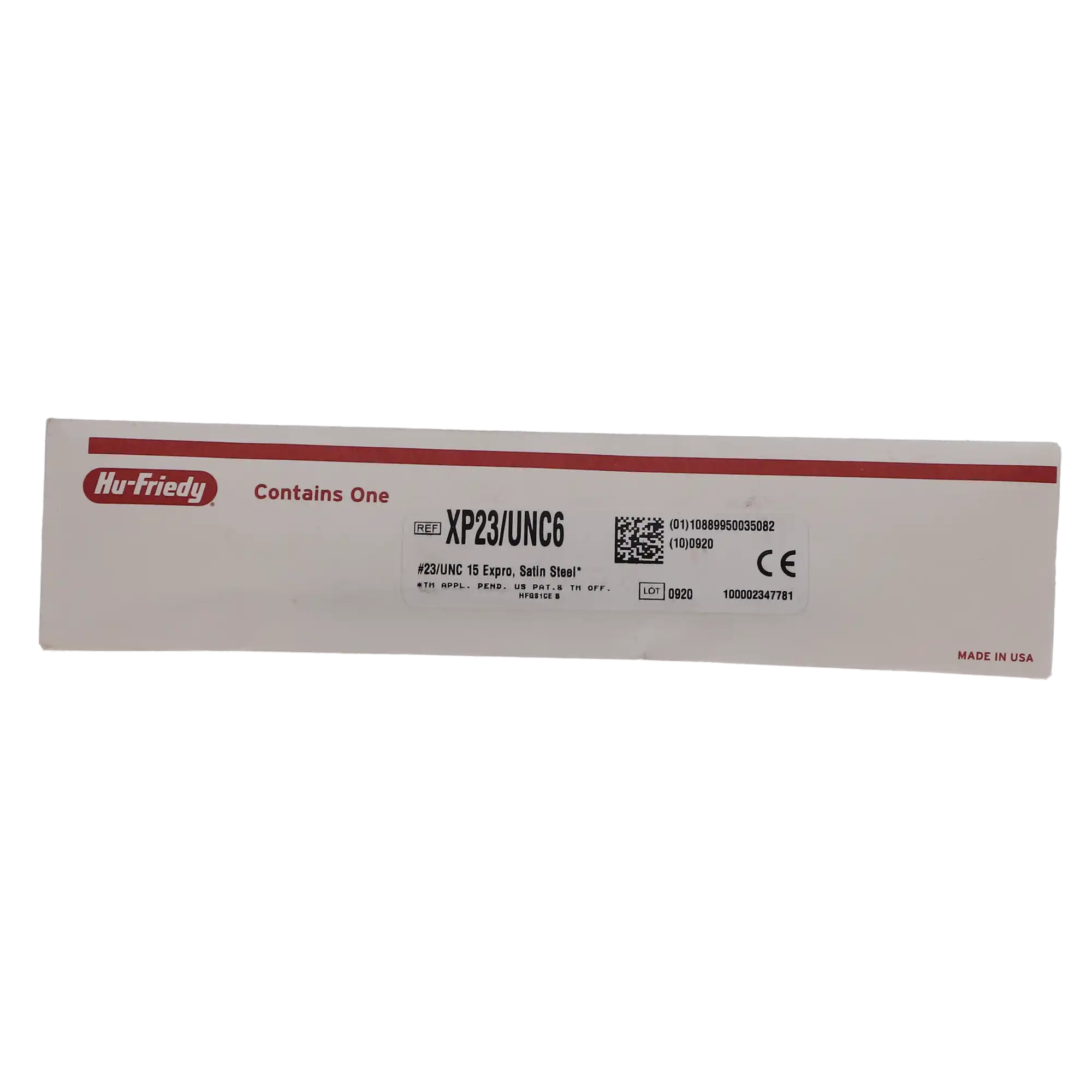 Hu-Friedy Expro 23/UNC-15 Explorer-Probe, Double-Ended, #6 Satin Steel Handle, XP23/UNC6 thumbnail 5
