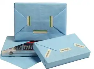Hu-Friedy IMS Autoclave Sterilization Wrap, 15" x 15", Low-Lint, Memory-Free, 1000/Box, IMS-1211 thumbnail 2