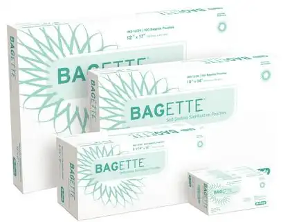 Bagette Self-Sealing Sterilization Pouches, 3-1/2" x 9", Blue, 200/Box, IMS-1236 thumbnail 7