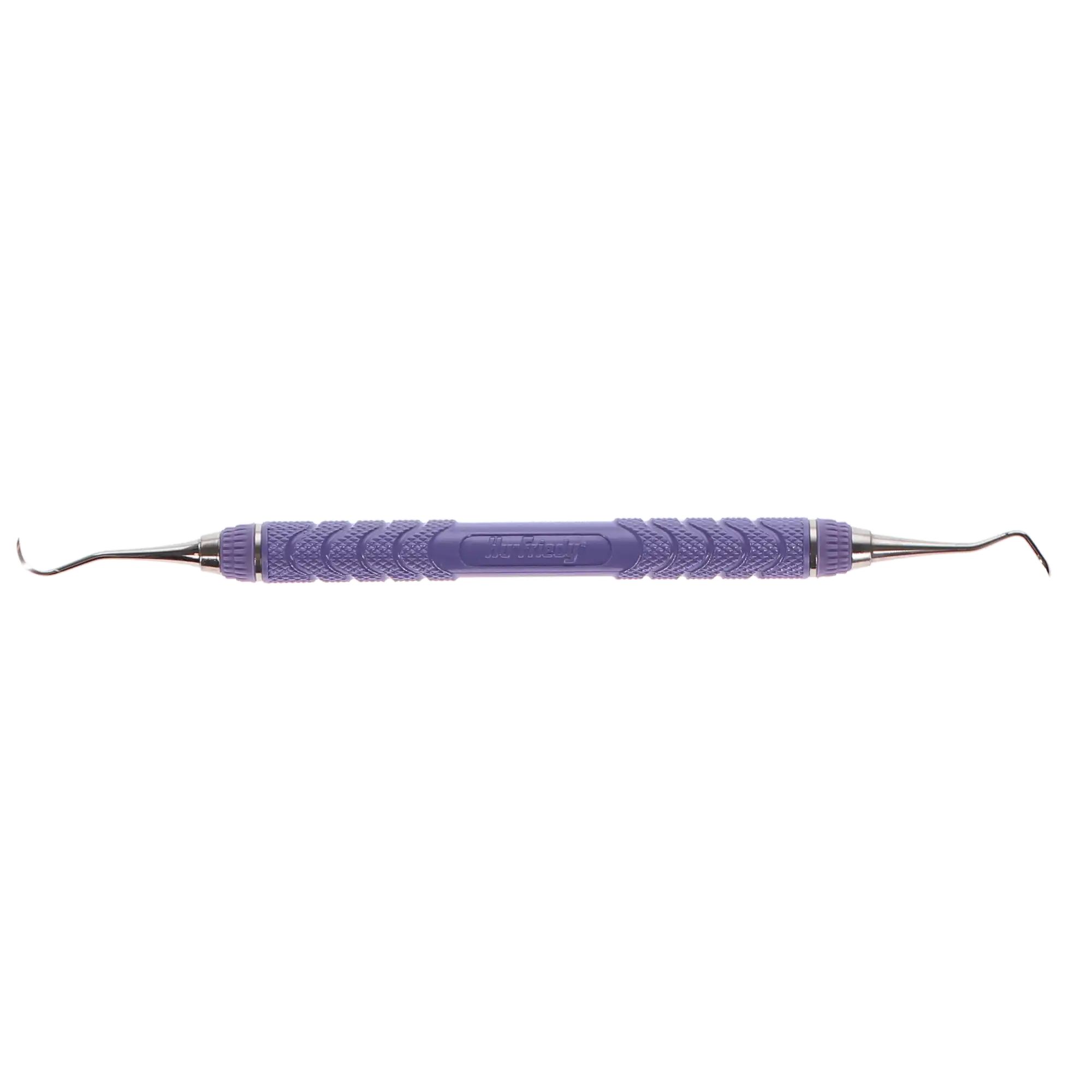 Hu-Friedy EverEdge 2.0 Nevi 1 Anterior Sickle Scaler, Double-Ended, Resin 8 Colors #C8 Handle, Purple, 1/Pk, SCNEVI1C8E2 thumbnail 6