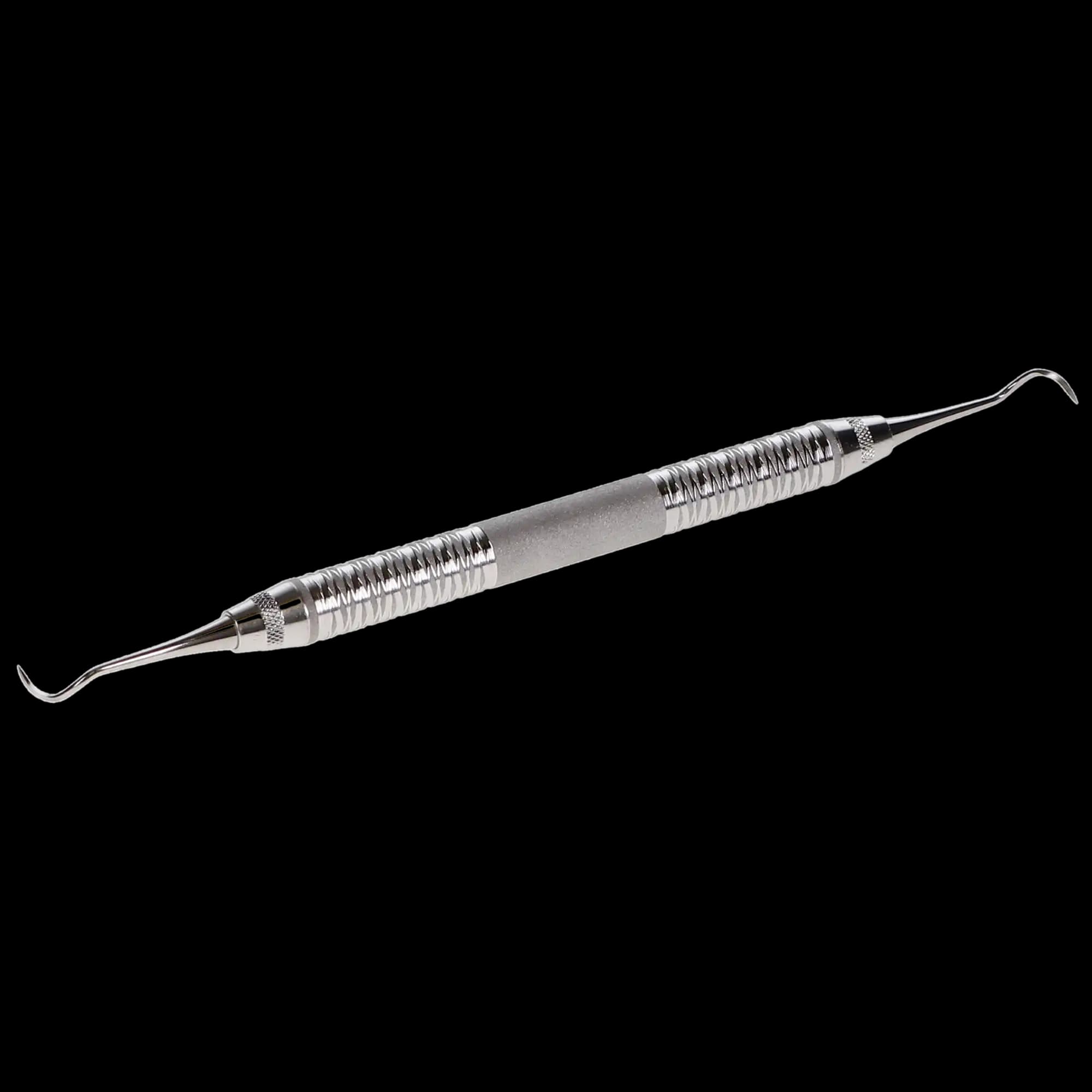 Hu-Friedy Nevi 2 Posterior Double-Ended Sickle Scaler, #6 Satin Steel Handle, SCNEVI2 thumbnail 2