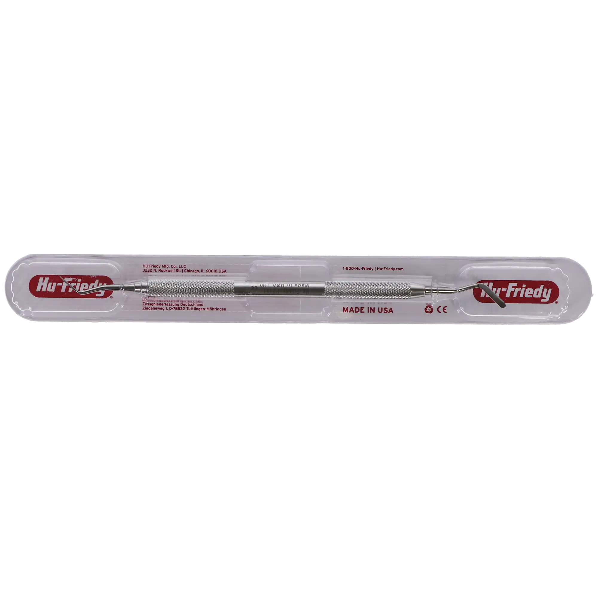 Hu-Friedy Plastic Filling Instrument, Double-Ended, #11 Anterior, #41 Round Handle, PFI11 thumbnail 5