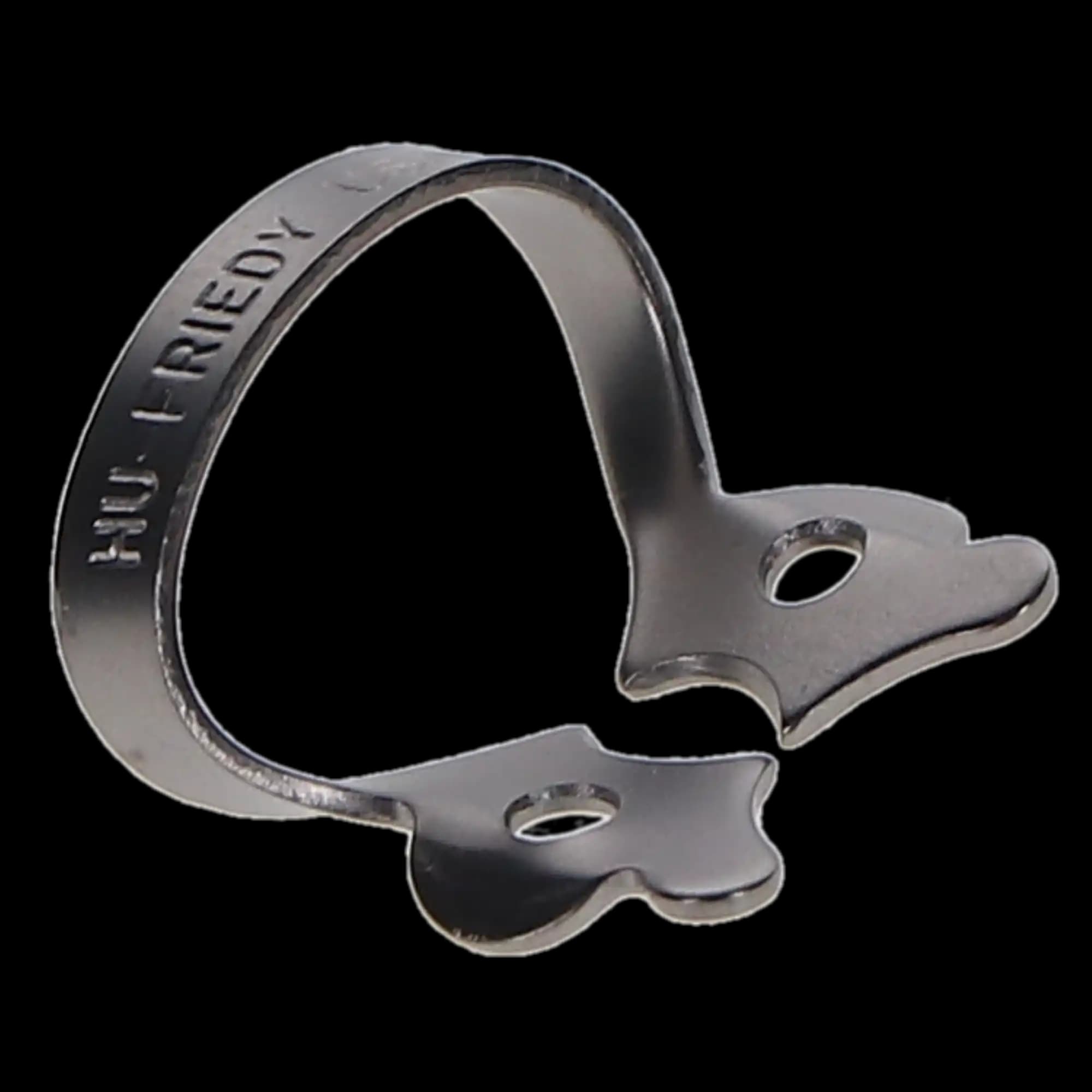 Hu-Friedy Satin Steel Rubber Dam Clamp, #2, Winged, Premolars, 1/Pk, RDCM2 thumbnail 3