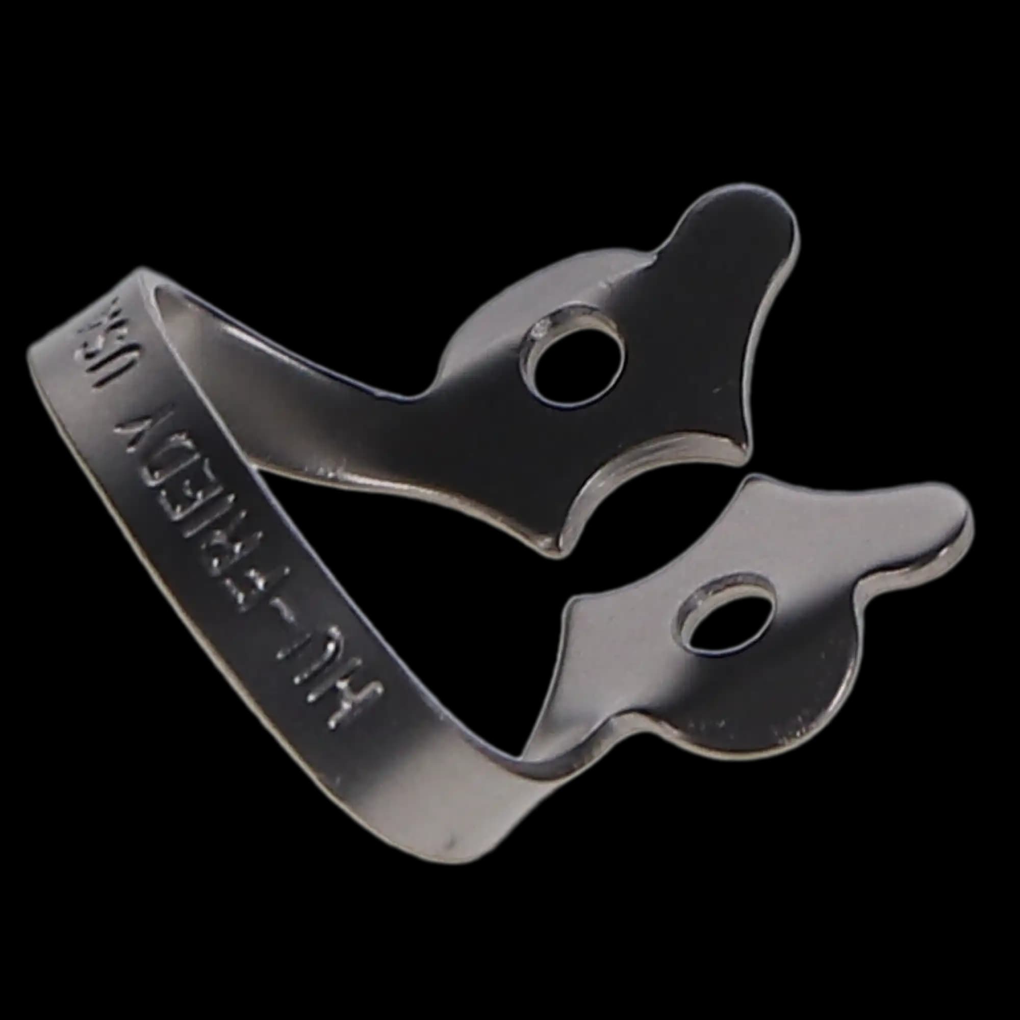Hu-Friedy Satin Steel Rubber Dam Clamp, #2, Winged, Premolars, 1/Pk, RDCM2 thumbnail 4