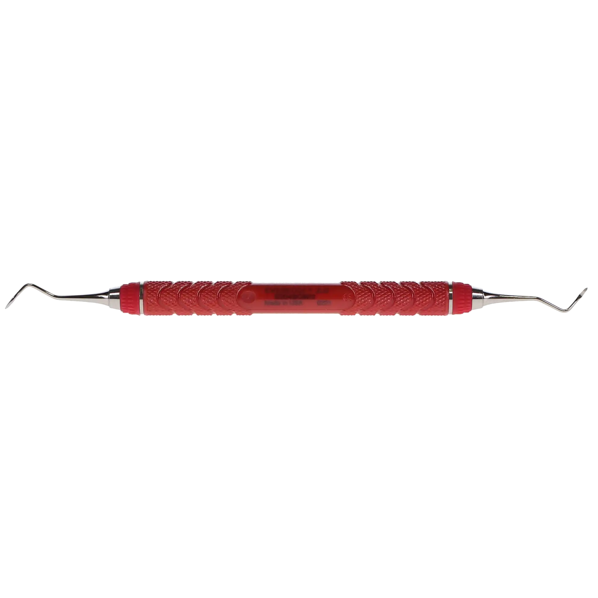 Hu-Friedy EverEdge 2.0 204S Double-Ended Sickle Scaler, Resin 8 Colors Handle (Red), S204SC8E2 thumbnail 2