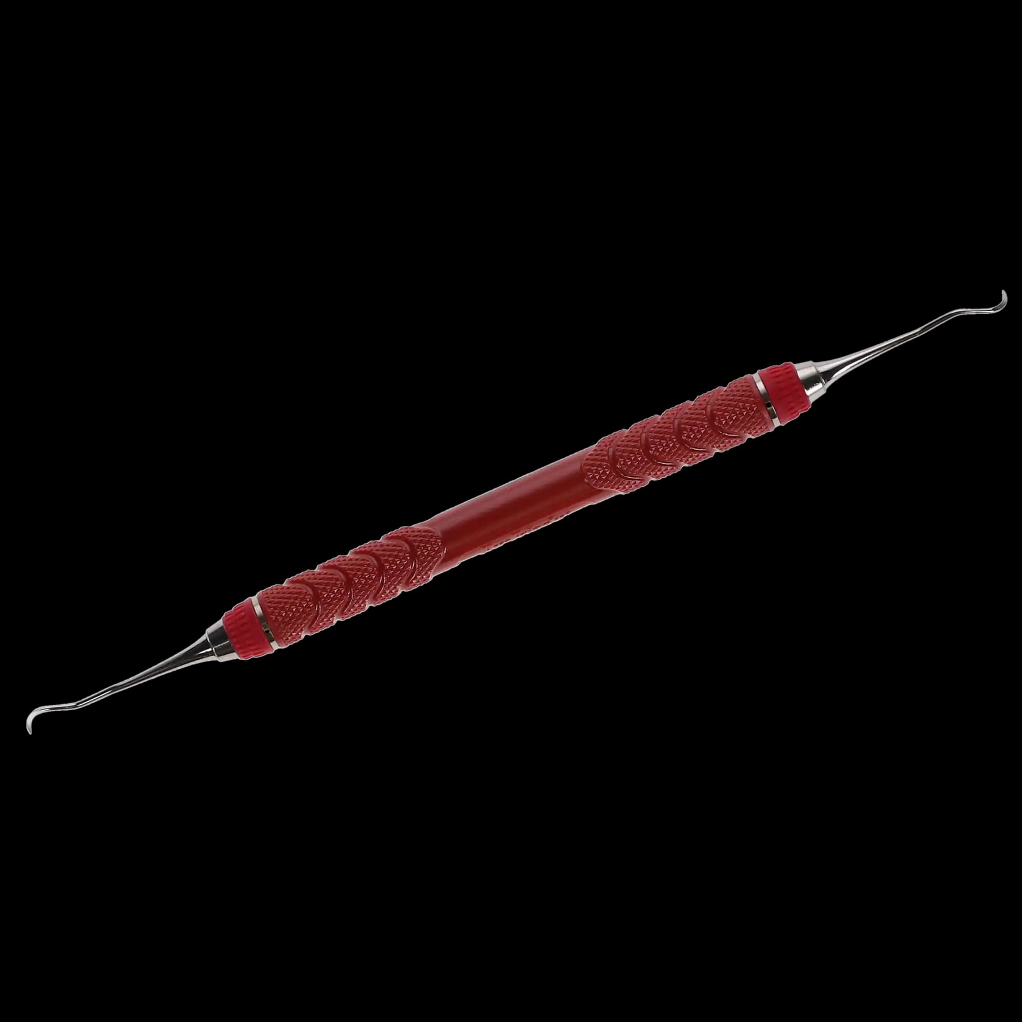 Hu-Friedy EverEdge 2.0 Sickle Scaler, Double-Ended, 204SD, Resin 8 Colors Handle (Red), S204SDC8E2 thumbnail 4