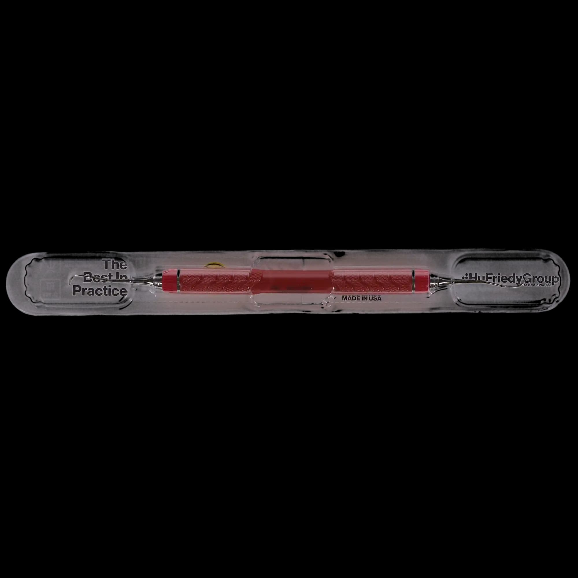 Hu-Friedy EverEdge 2.0 Sickle Scaler, Double-Ended, 204SD, Resin 8 Colors Handle (Red), S204SDC8E2 thumbnail 5
