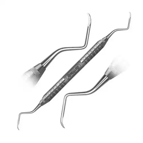Hu-Friedy Surgical Retractor #3, 12 mm x 55 mm Downward Curve, Stainless Steel, SR3 / 913995 - Surgical Retractor #3 - Image 1
