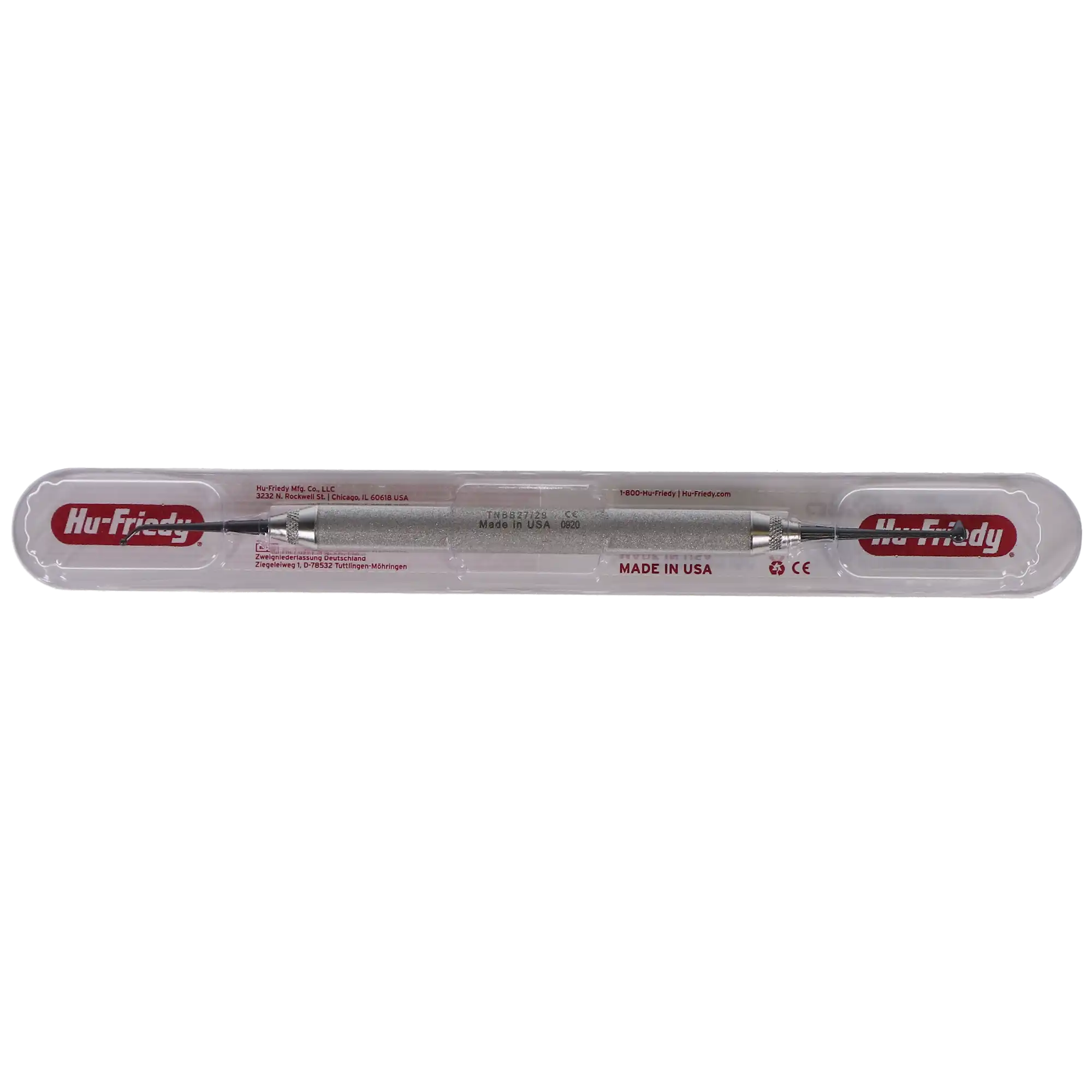 Hu-Friedy XTS Composite Burnisher #27/29 Double-Ended, Smooth Satin Steel Handle, TNBB27/29 thumbnail 5