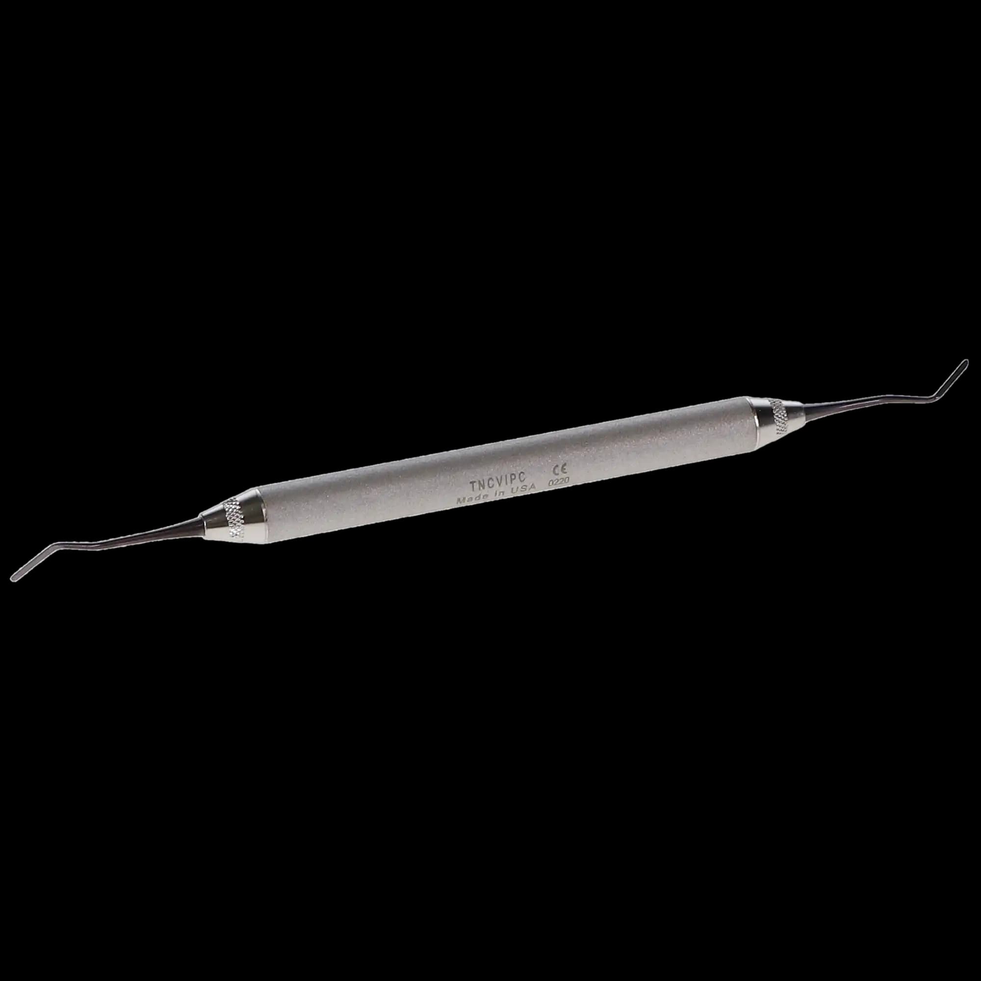 Hu-Friedy XTS Interproximal Carver, Double-Ended, #6S Smooth Satin Steel Handle, TNCVIPC thumbnail 3