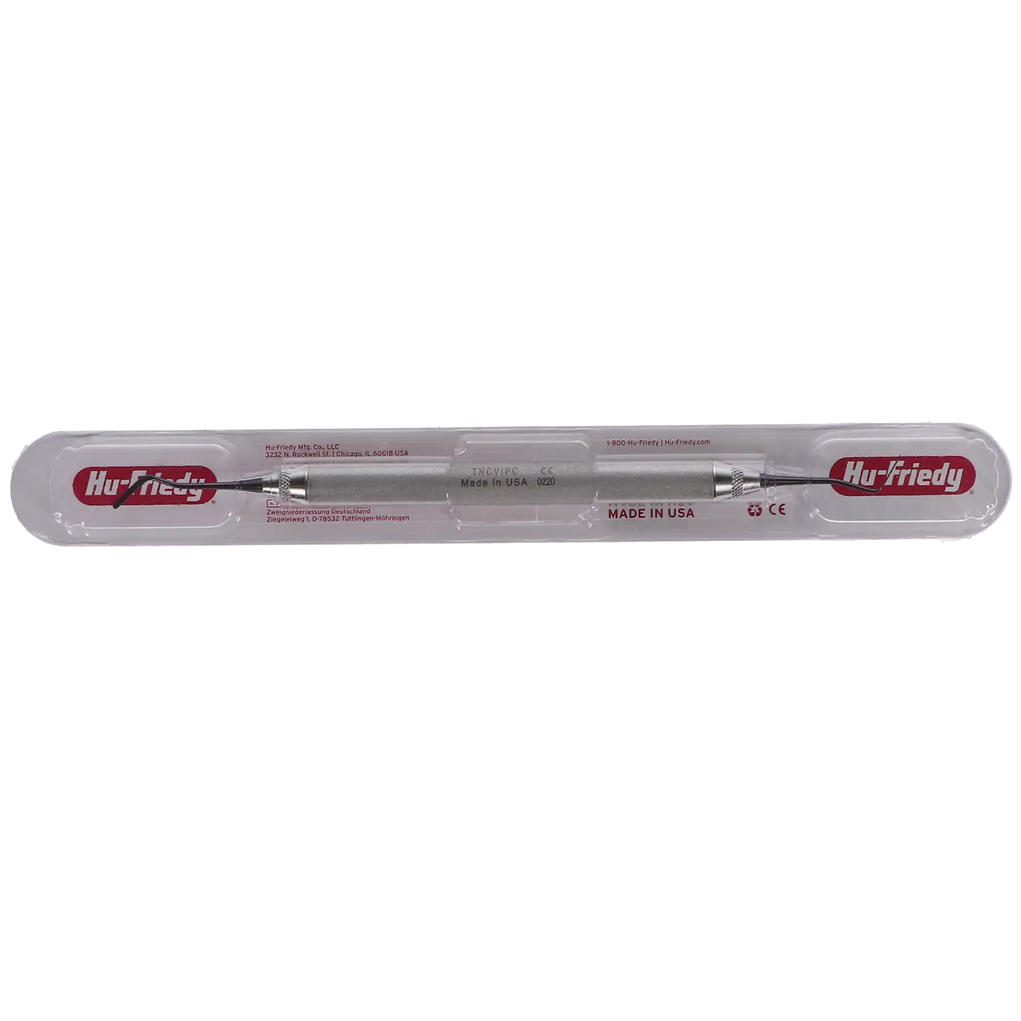 Hu-Friedy XTS Interproximal Carver, Double-Ended, #6S Smooth Satin Steel Handle, TNCVIPC thumbnail 5