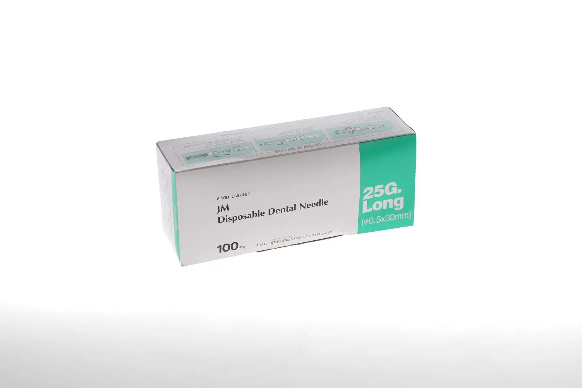 J. Morita Disposable Dental Needle, 25 Gauge Long (30mm), Plastic Hub with Bevel Indicator, 100/Box, 20-25GL thumbnail 11