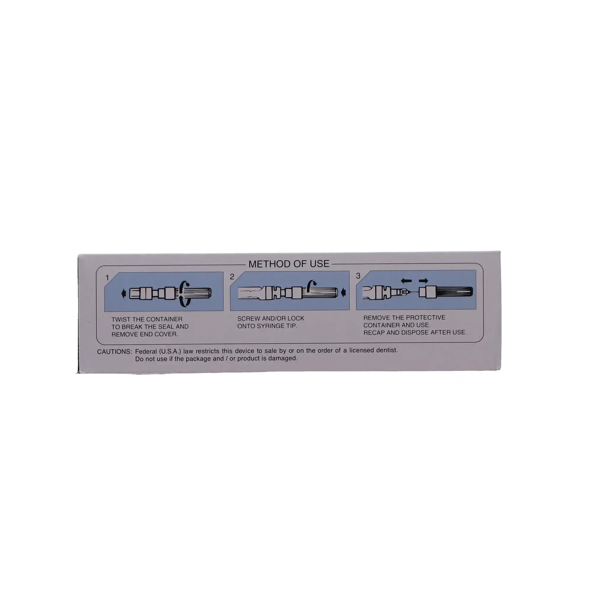 J. Morita JM Blue Disposable Dental Needles, Plastic Hub, 30 Gauge Long, 25 mm, 100/Box, 20-30GL thumbnail 11