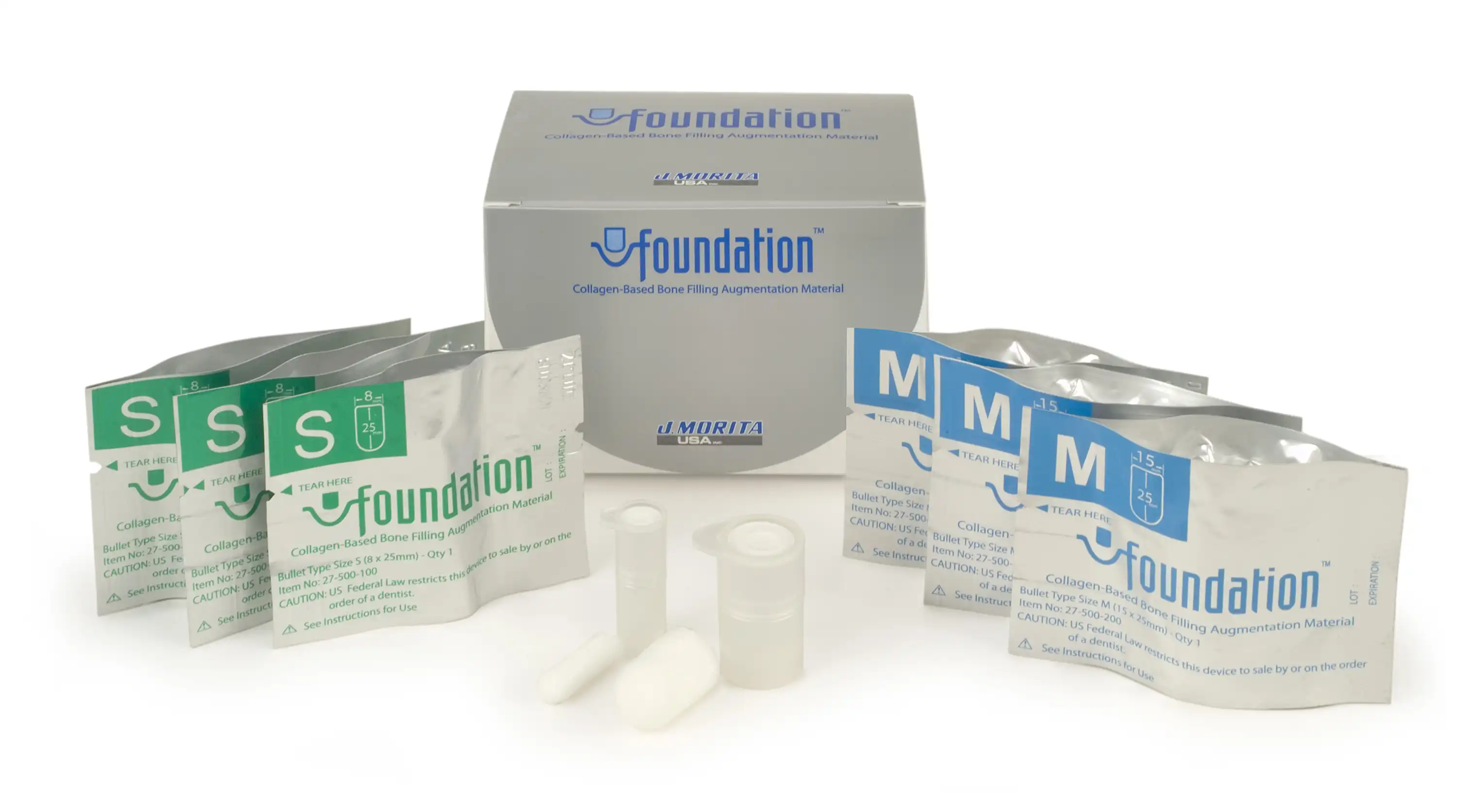 Foundation Bone Filling Augmentation Material, Assortment Pack, 3 Small (8mm x 25mm) & 3 Medium (15mm x 25mm), 6/Pk, 27-500150 thumbnail 3