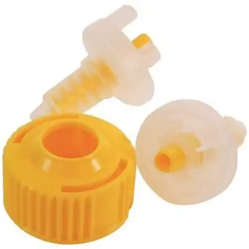 Kerr Dynamic Mixing Tips for Volume, Yellow, 50/Pk, Includes 2 Bayonet Rings, 34746 thumbnail 2