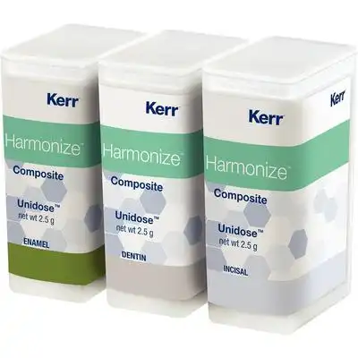 Harmonize Nanohybrid Universal Composite, Unidose Refill, 0.25 g, B4 Enamel, 10/Pk, 36448 thumbnail 3