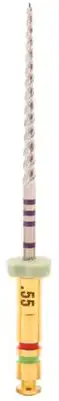 K3 Nickel-Titanium Rotary Endodontic Files, 25 mm, 0.04 Taper, Size #55, Red, 6/Pk, 825-4555 thumbnail 3