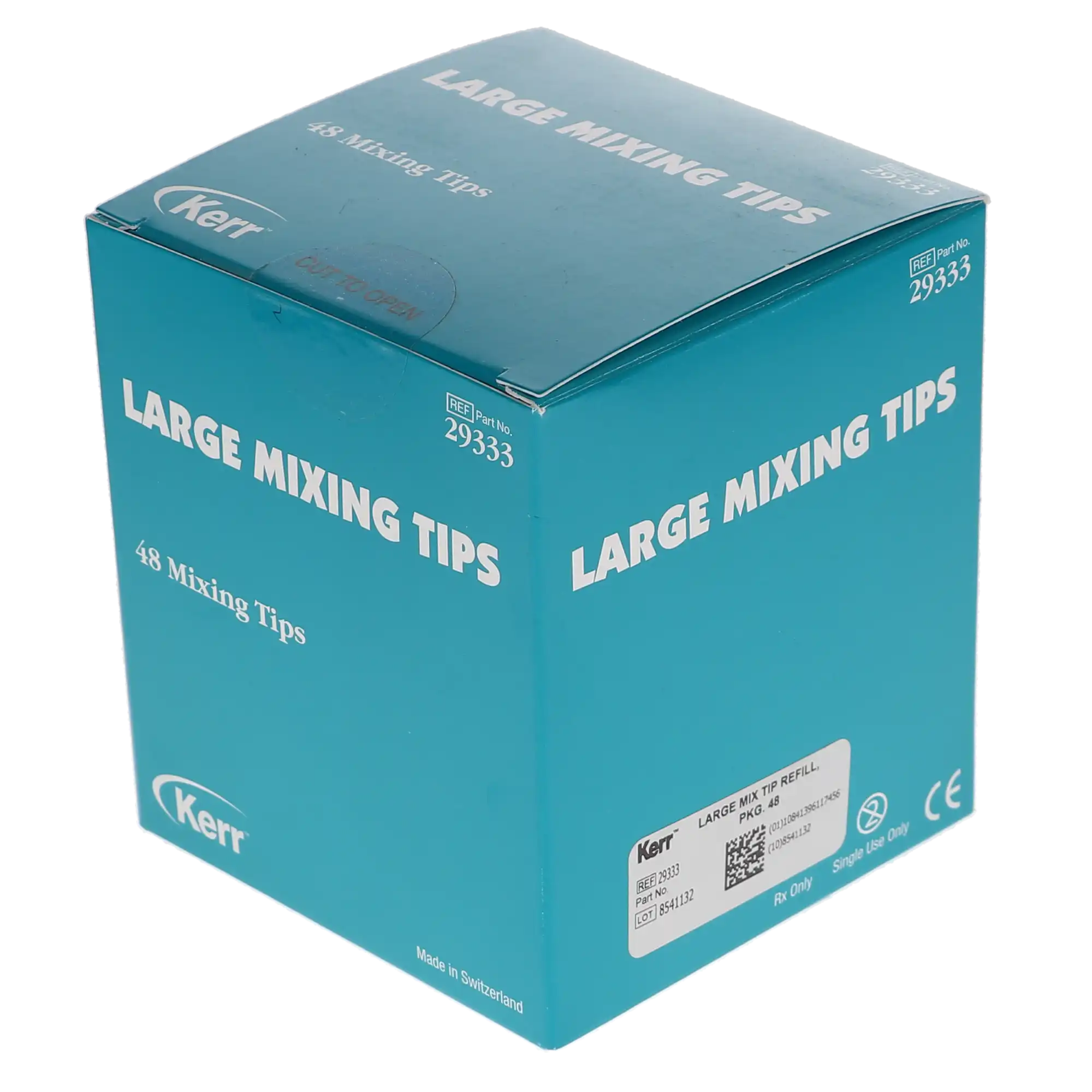 Kerr Extrude Large Mixing Tips, Green/Teal, 6.5 mm, 48/Pk, 29333 thumbnail 5