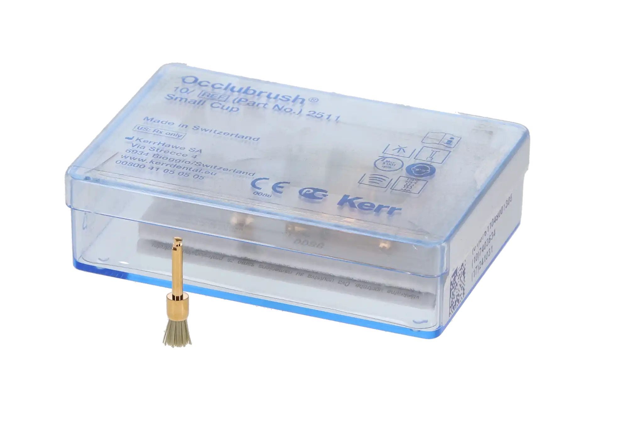 Occlubrush One-Step Polishing Brushes, Small Cup, Refill, 10/Pk, 2511 thumbnail 4