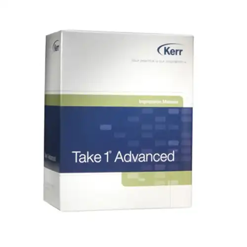 Take 1 Advanced VPS Impression Material, Rigid Tray, Super Fast Set, Dark Green, 50 ml Cartridge Refill, 2/Pk with 6 Mixing Tips, 34458 thumbnail 2