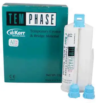 Temphase Automix Temporary Crown & Bridge Material, Fast Set, Shade A3.5, 72 g Cartridge Refill with 12 Mixing Tips, 28656 thumbnail 6