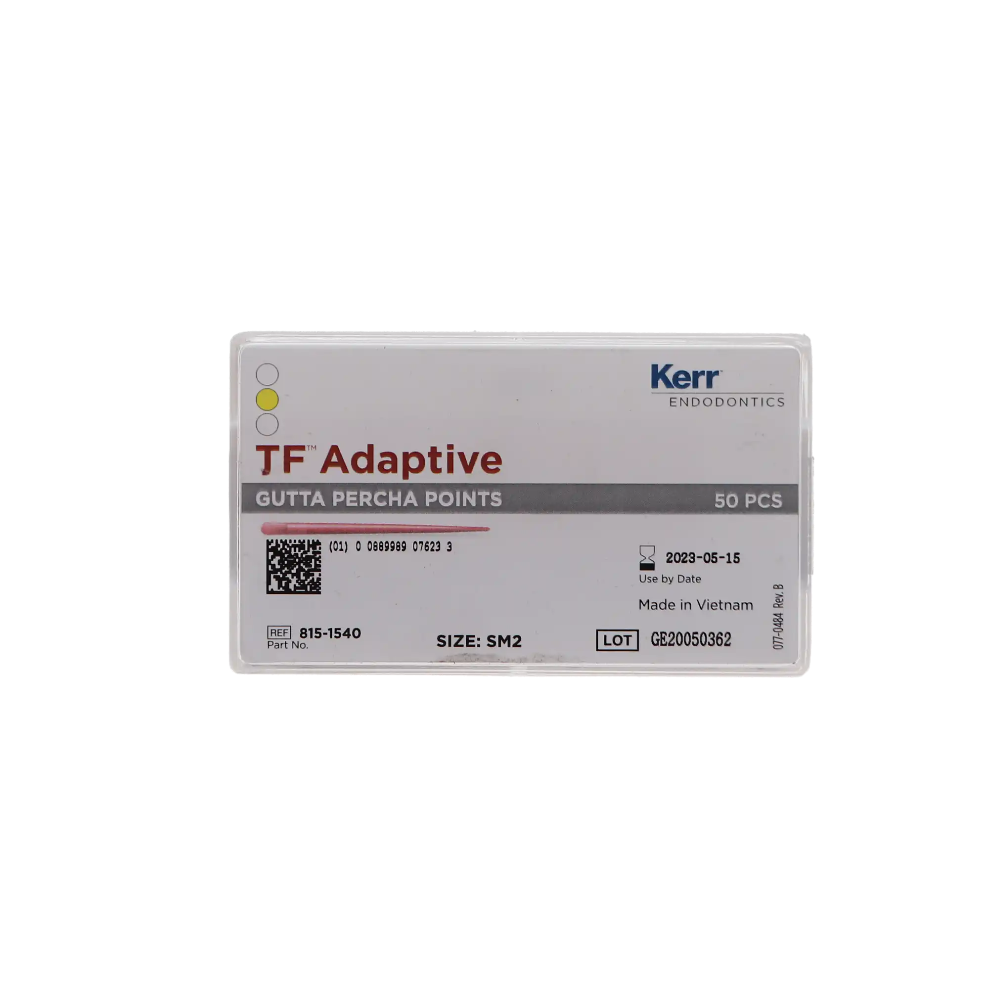 TF Adaptive Gutta Percha Points, Yellow Pack, SM2, Small, 50/Pk, 815-1540 thumbnail 11