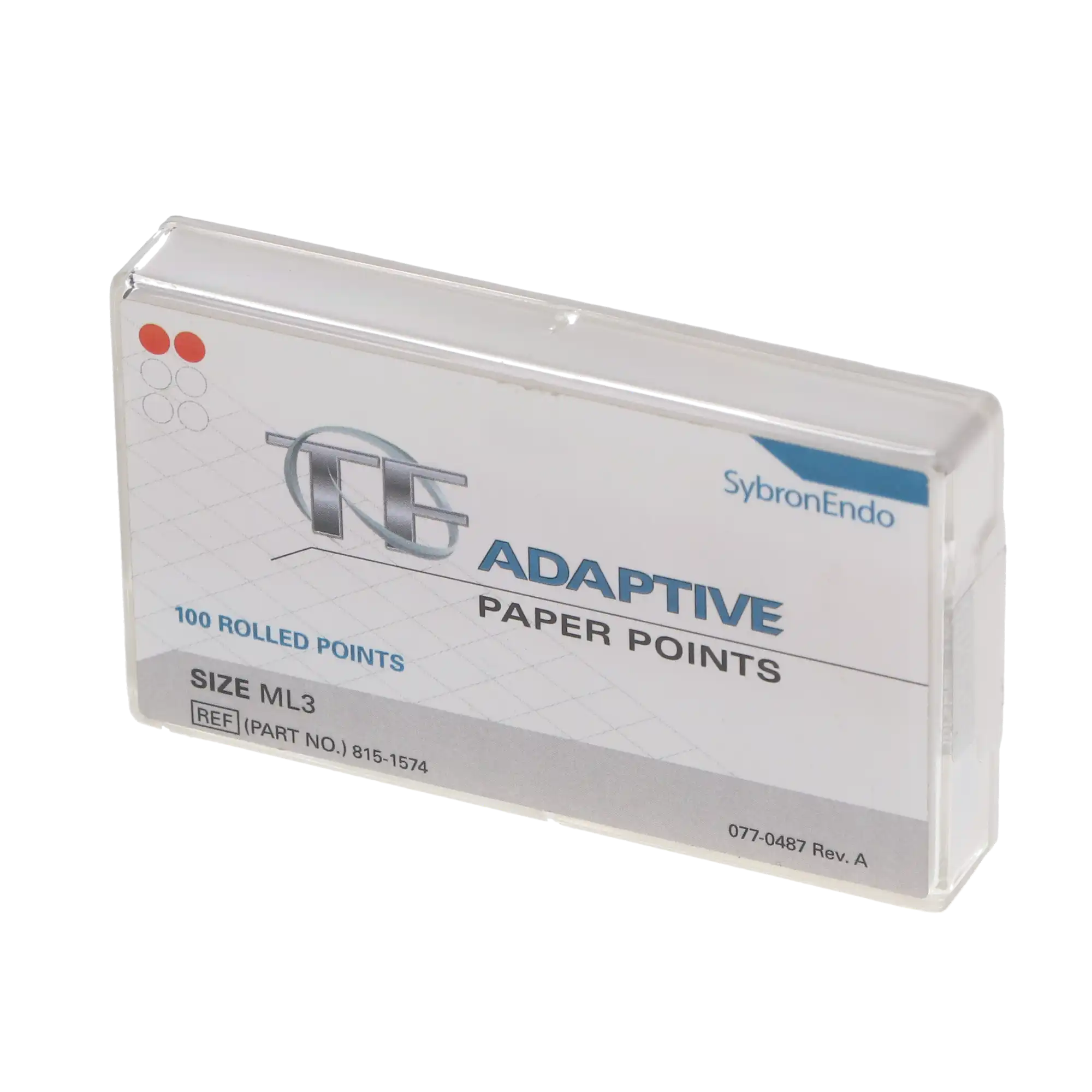 TF Adaptive Paper Points, ML3, Medium/Large, Red, 100/Pk, 815-1574 thumbnail 11