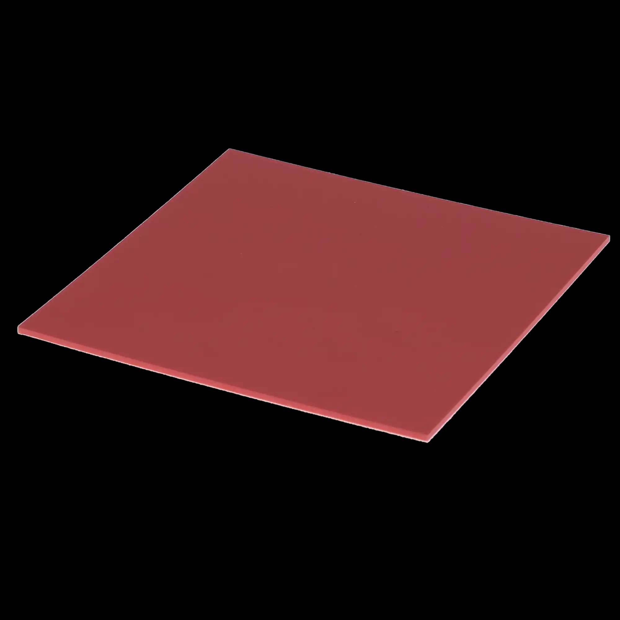 Pro-Form Base Plate Material, 5" x 5", 0.080" (2.0 mm), Red/Pink, 25/Pk, 9616230 thumbnail 6