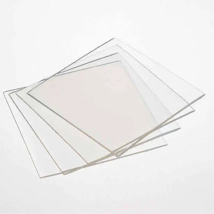 Pro-Form Soft EVA Vacuum Forming Material, 5" x 5", 0.040" (1 mm), Clear, With Paper, 300/Pk, 9597040 thumbnail 3