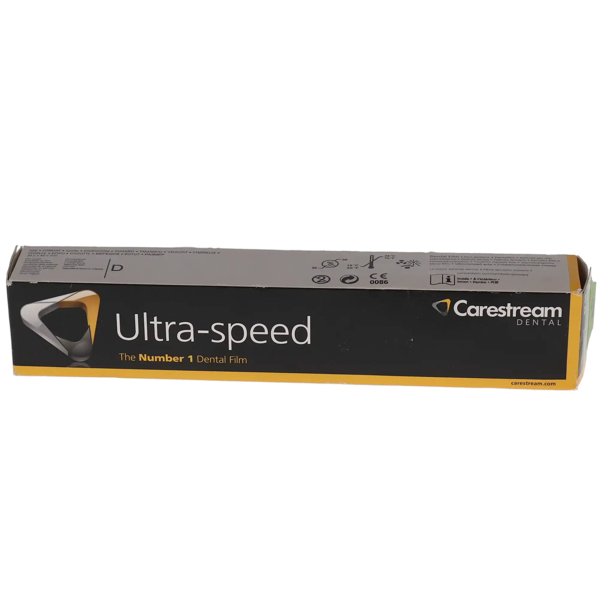 Carestream Ultra-Speed Dental X-Ray Film, DF-58, Size 2, Single Film, Paper Packets, 150/Box, 1491737 thumbnail 8